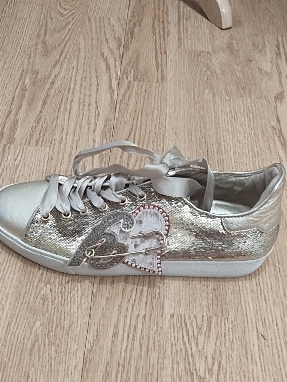 Hogl gold metallic sneaker